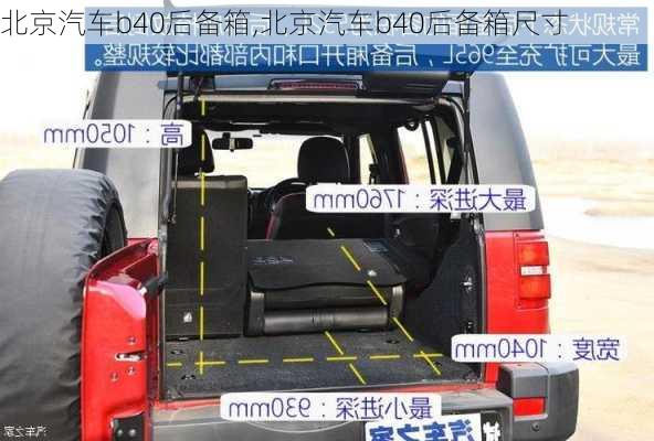 北京汽车b40后备箱,北京汽车b40后备箱尺寸